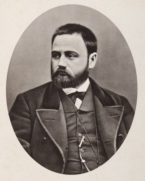 Emile Zola Carjat, Etienne  (French, 1828-1906)
