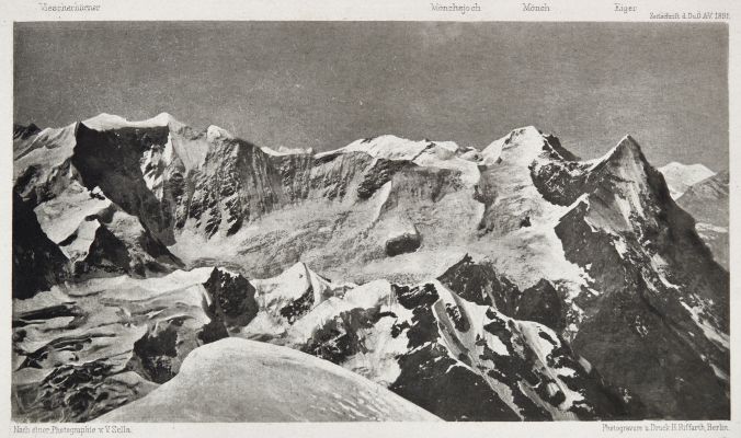 Der Grindelwader – Vieschergrat von Nordosten