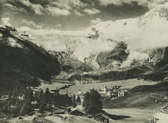 Saas Fee and Alphubel Pass