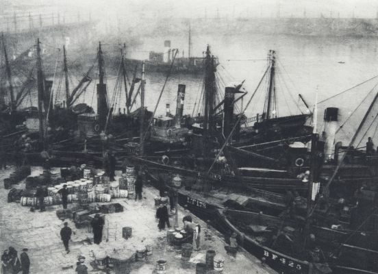 The Herring Harbour at Lowestoft