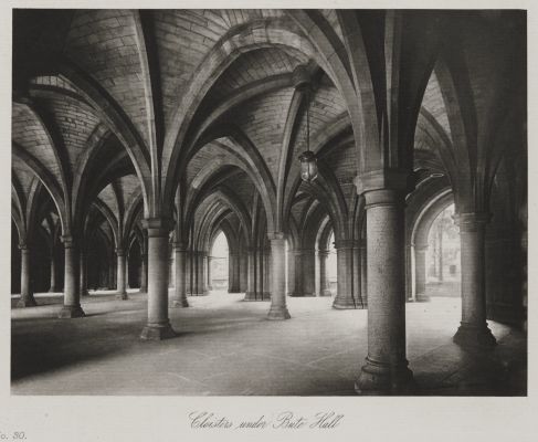 Cloisters under Bute Hall