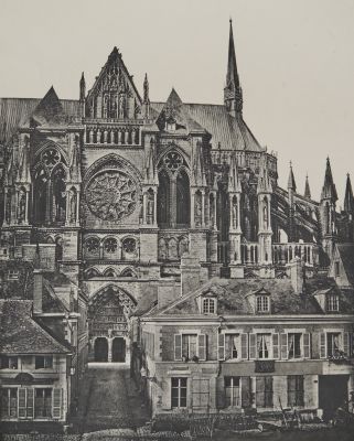Catédrale de Reims (Facade latérale)
