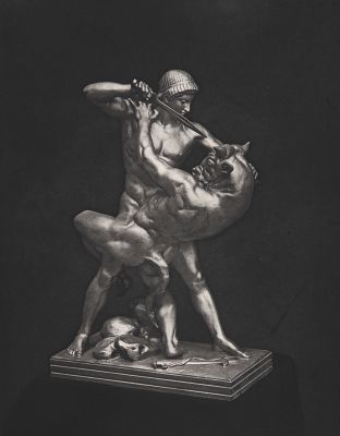 Thésé Combattant le Minotaure