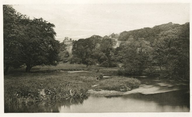 Plate XXXIII Haddon Hall, From the Meadows