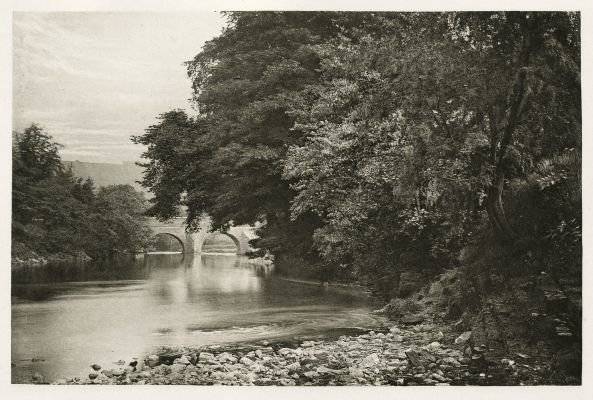 Plate XXXVI Rowsley Bridge, on the Derwent