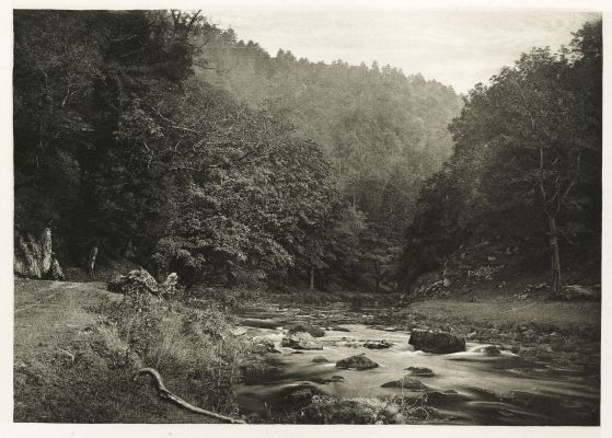 Plate XL In Dove Dale (Staffordshire Side)