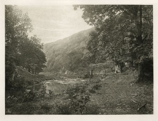 Plate XLIII In Dove Dale