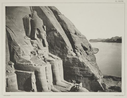 (Pl. CXLVIII) Statue de Ramsès