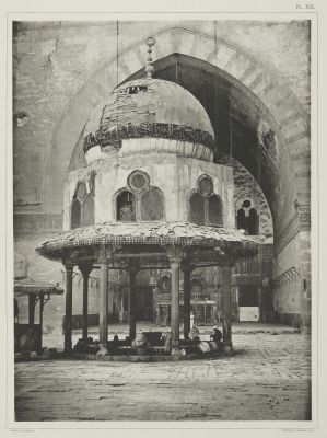 (Pl. XIX) Mosquee du Sultan Hassan (Fontaine Aux Ablutions)