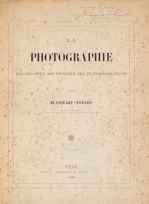 La Photographie: Ses Origines, Ses Progres, Ses Transformations