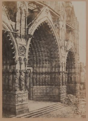 Cathédrale de Reims. Portail principal.