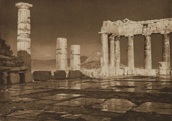 The Parthenon After a Storm