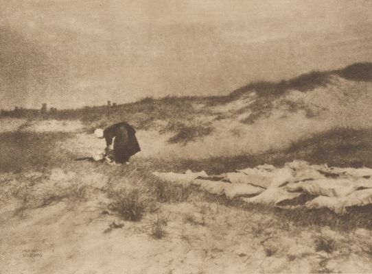 Washerwoman on the Dunes