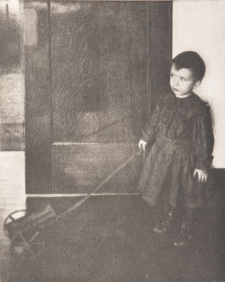 Boy with Wagon