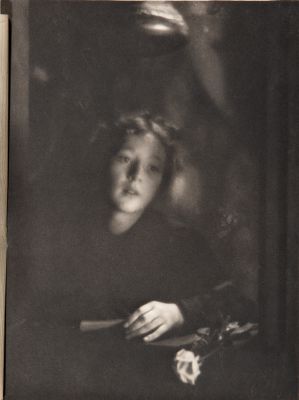 Girl with Rose