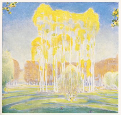 Autumnal Afternoon – The Poplars, Voulangis