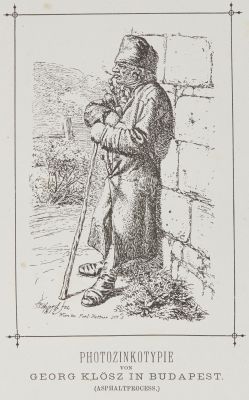 Photozinkotypie von Georg Klösz in Budapest (Asphaltprocess)