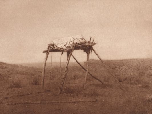 A Burial Platform – Apsaroke