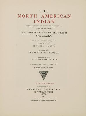 The North American Indian Lauriat Prospectus and Envelope