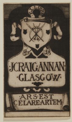 James Craig Annan’s Bookplate