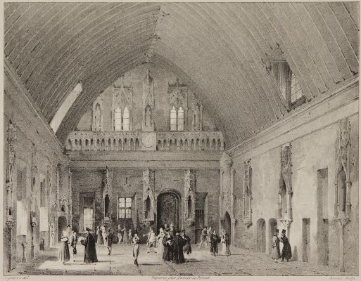 Grand Salle du Palais de Justice [de Rouen]