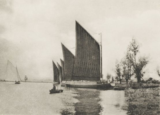 Wherries Waiting for the Tide – Cantley