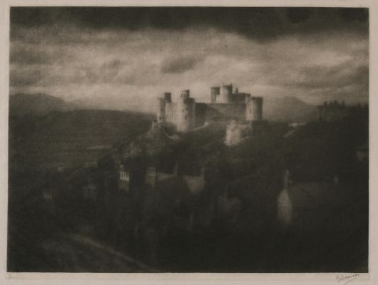 Harlech Castle (signed)
