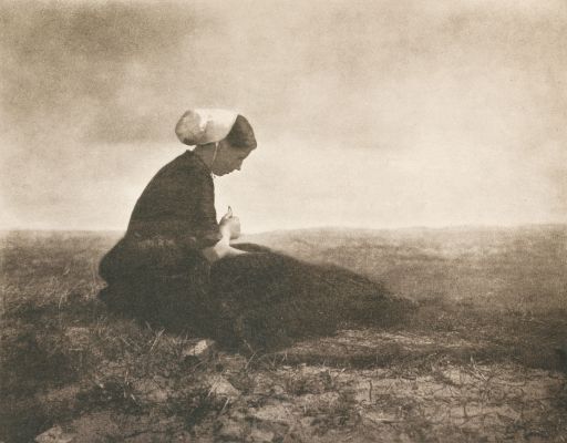 Netzflickerin (Mending Nets)