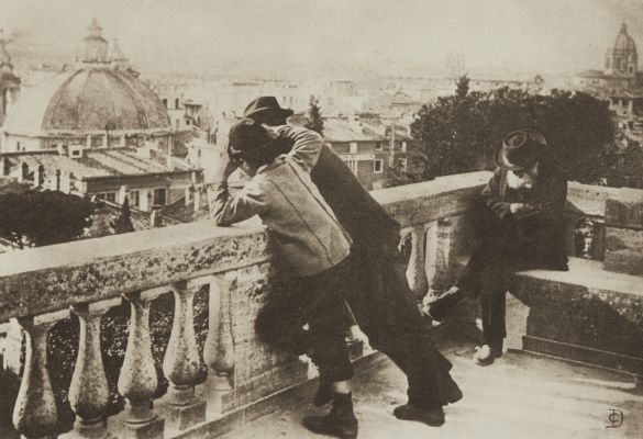 Sur la Terrasse du Pincio