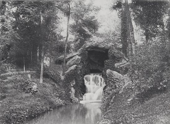 View of the Small Grotto toward the Deer Pond, Bois de Boulogne