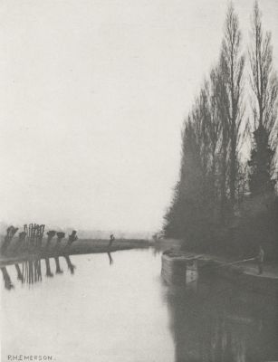 Plate XIX Poplars and Pollards on the Lea, Near Broxbourne