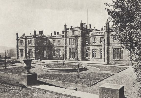 Erskine House. From the Rose Garden