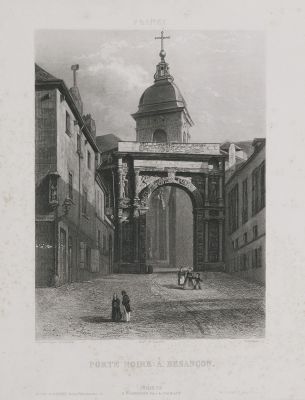 France. Porte Noire à Besançon