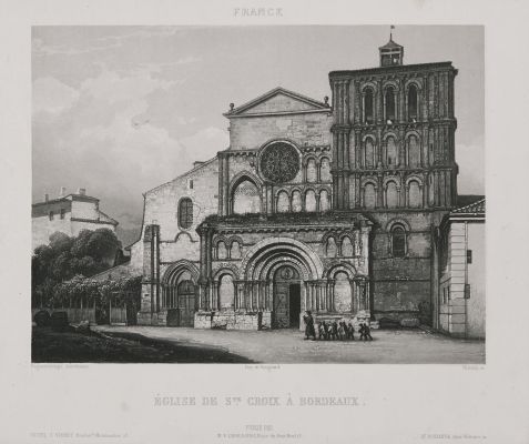 France. Ste Croix à Bordeaux