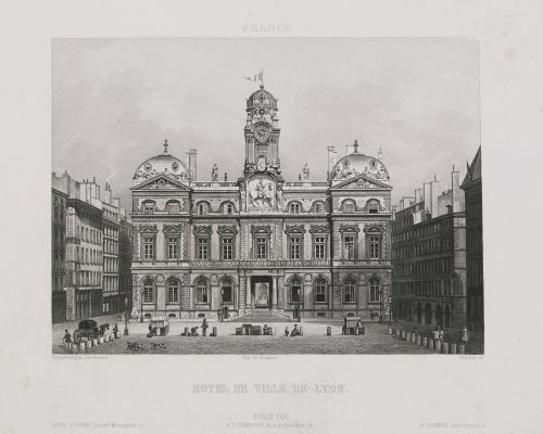France. Hôtel de Ville de Lyon