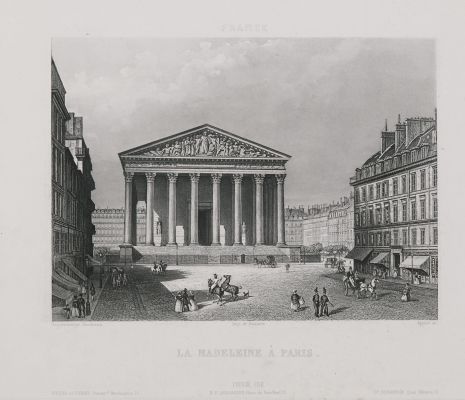 France. La Madeleine à Paris