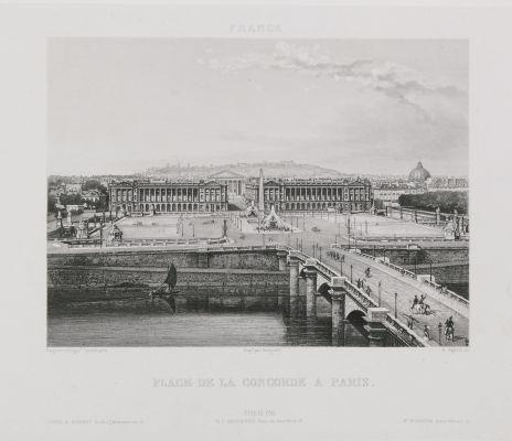 France. Place de la Concorde à Paris