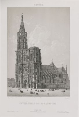 France. Cathédrale de Strasbourg