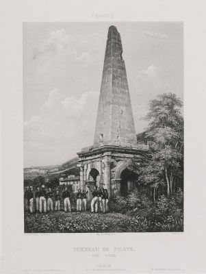 France. Tombeau de Pilate près Vienne