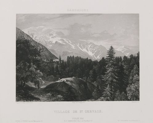 Sardaigne. Village de St Gervais