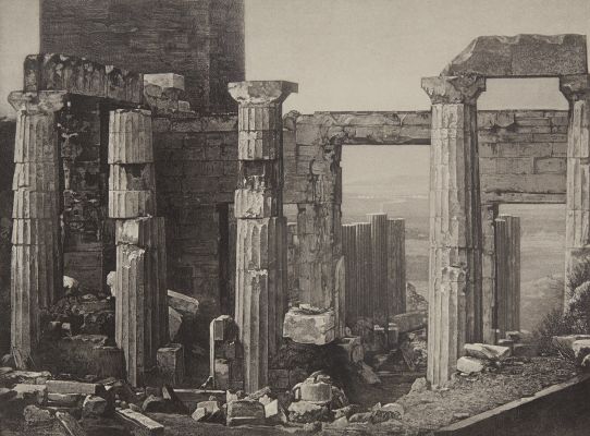 Les Propylees A Athens