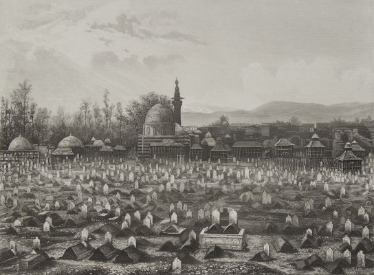 Syrie Cimetiére des Musulmans A Damas