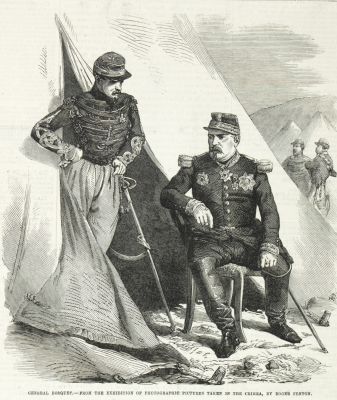 General Bosquet – From The Exhibition of Photographic Pictures Taken in the Crimea