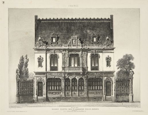 Maison Elevée rue St. Georges par M. Renaud