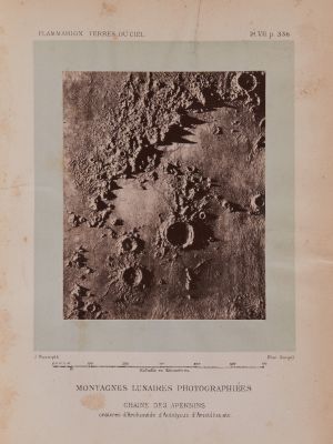 Montagnes lunaires photographiées