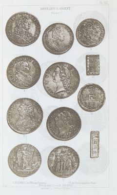 Monnaies d’argent PL VIII