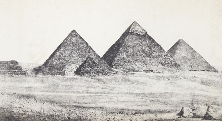 Les Trois Pyramides de Djizeh