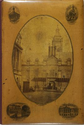 Blotter Book with Mauchline Ware cover