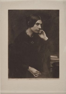 Lady in a Black Dress