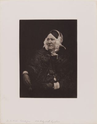 Old Lady with Eyeglasses (handwritten on sheet)